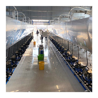 इलेक्ट्रॉनिक पैमाइश के साथ त्वरित रिलीज प्रकार ISO9001 Abreast मिल्किंग पार्लर