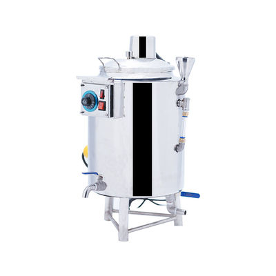 छोटे बैच स्टेनलेस स्टील पाश्चराइज़र दूध पाश्चराइजेशन मशीन 5-500L