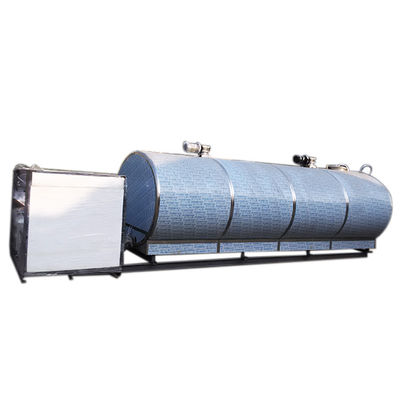 खाद्य ग्रेड सामग्री के साथ संक्षारण प्रतिरोध 8000L स्टेनलेस स्टील मिल्क कूलर