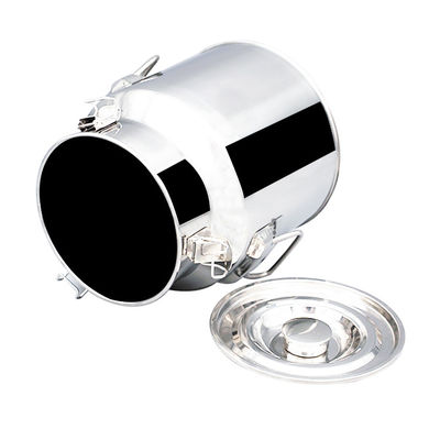 20L Ss201 स्टेनलेस स्टील 1.0mm मोटाई सील बैरल दूध कर सकते हैं