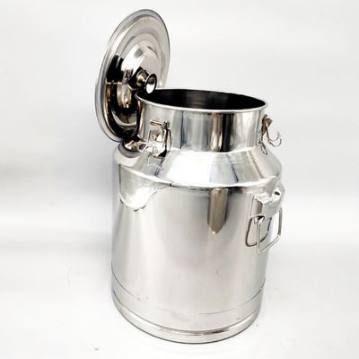 20L Ss201 स्टेनलेस स्टील 1.0mm मोटाई सील बैरल दूध कर सकते हैं