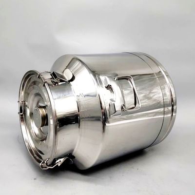 20L Ss201 स्टेनलेस स्टील 1.0mm मोटाई सील बैरल दूध कर सकते हैं
