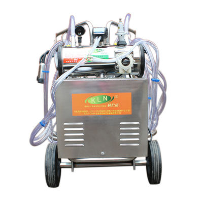 2 बाल्टी 220L / मिन गाय फार्म दूध मशीन 24 गाय प्रति घंटा