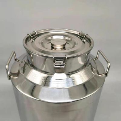 70L नो रस्ट ऑलिव ऑयल स्टेनलेस स्टील मिल्क टैप के साथ पेल बैरल सील कर सकता है