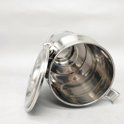 सुपर मोटी 0.8 मिमी स्टेनलेस स्टील दूध छोटे 8L सील भंडारण कर सकते हैं