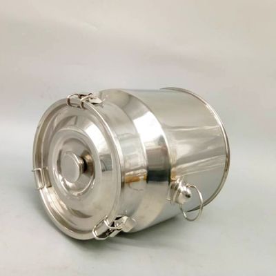 होम ब्रूइंग लिड फार्म मिल्क स्टोरेज के साथ 9L एसएस स्टोरेज बैरल