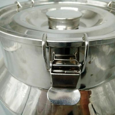 18L शराब स्टेनलेस स्टील दूध बैरल तेल भंडारण चाय मूंगफली सील कर सकते हैं