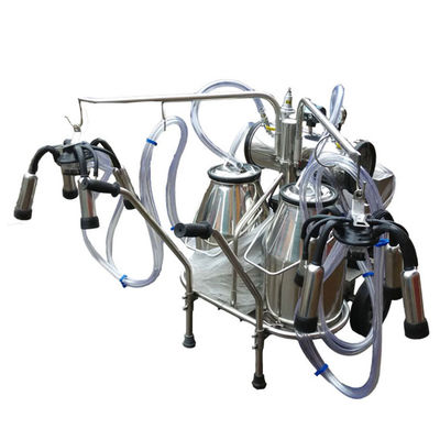 इलेक्ट्रिक मोटर के साथ गैस स्पंदन 110V गाय मिल्किंग मशीन