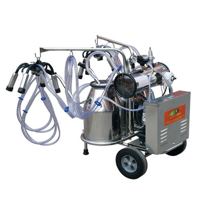 इलेक्ट्रिक मोटर के साथ गैस स्पंदन 110V गाय मिल्किंग मशीन