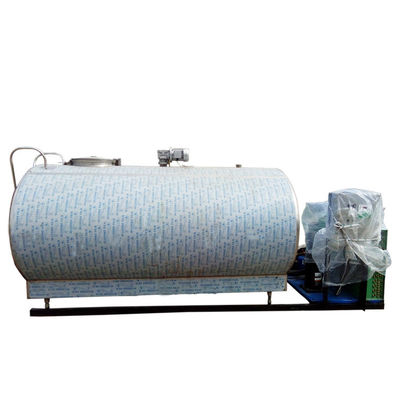 ताजा दूध के भंडारण के लिए 1000L दूध चिलर टैंक 2.5kw दूध ठंडा टैंक
