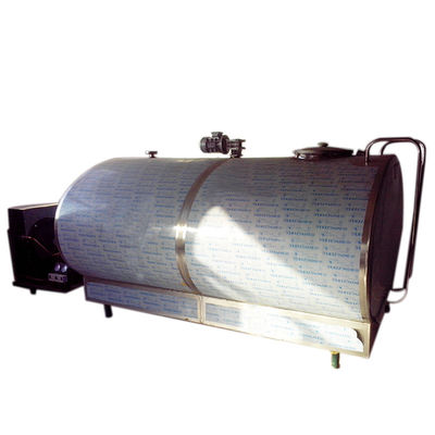 ताजा दूध के भंडारण के लिए 1000L दूध चिलर टैंक 2.5kw दूध ठंडा टैंक