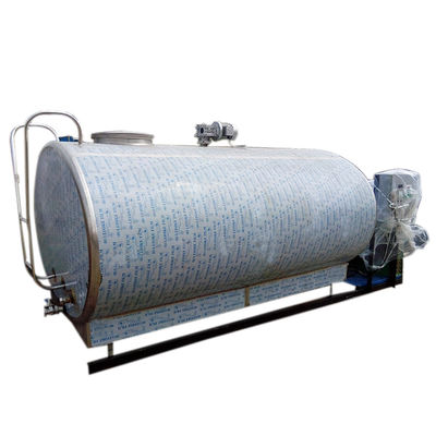 ताजा दूध के भंडारण के लिए 1000L दूध चिलर टैंक 2.5kw दूध ठंडा टैंक