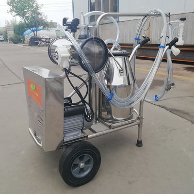 2 बाल्टी 220L / मिन गाय फार्म दूध मशीन 24 गाय प्रति घंटा