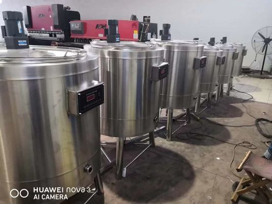 220V 50 हर्ट्ज दूध पाश्चराइज़र मशीन SUS304 50 डिग्री 99 डिग्री