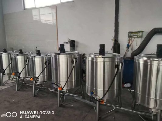220V 50 हर्ट्ज दूध पाश्चराइज़र मशीन SUS304 50 डिग्री 99 डिग्री