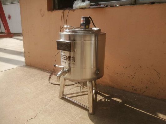 बछड़ा बकरी होम 100 लीटर औद्योगिक मिनी दूध पाश्चराइज़र उच्च कुशल