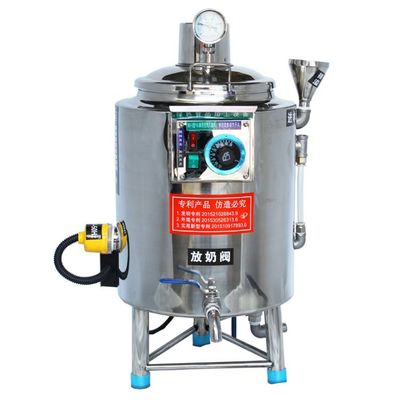 तरल ताजा फलों के रस के लिए मिनी 10L दूध पाश्चराइजेशन उपकरण