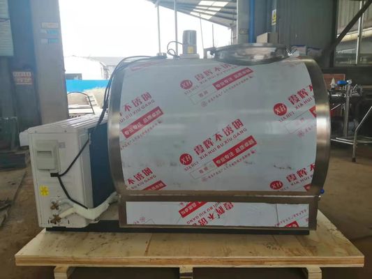 खाद्य ग्रेड सामग्री के साथ उत्कृष्ट कारीगरी SS304 500 लीटर दूध टैंक