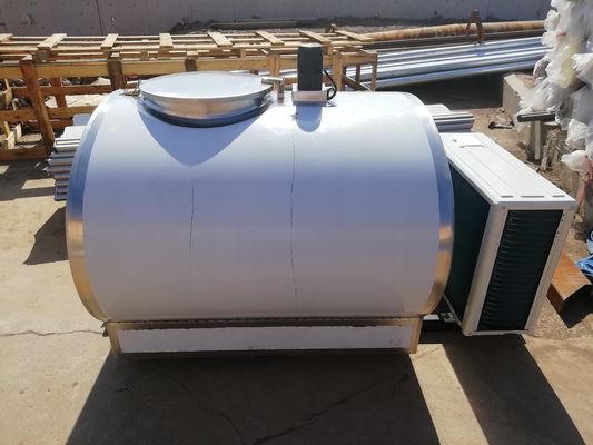 खाद्य ग्रेड सामग्री के साथ उत्कृष्ट कारीगरी SS304 500 लीटर दूध टैंक