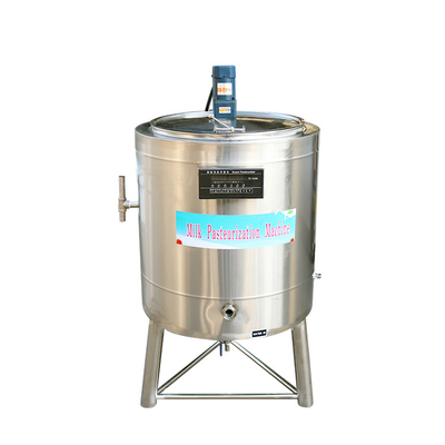 इलेक्ट्रिक कमर्शियल मिल्क पाश्चराइज़र मशीन 50L - 1000L