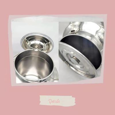 अनाज भंडारण पाई एयर टाइट स्टेनलेस स्टील दूध के डिब्बे 20 लीटर